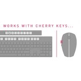 Cherry MW-4500 bežični ergonomski optički miš, crni Cene