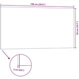  3D zidni paneli 10 kom svjetlosiva 100 x 50 cm EPS | shoptok.hr