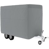  Navlaka za prikolicu za konje siva 334x148x230 cm | shoptok.hr