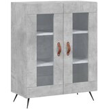  Visoka komoda siva betona 69,5x34x180 cm od konstruiranog drva | shoptok.hr