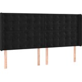  box spring s madracem LED crni 200x200 cm baršun | shoptok.hr