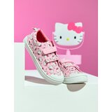 Sinsay Pamučne tenisice s kožnim ulo&amp;scaron;kom &amp;quot;ZDRAVO STOPALO&amp;quot; Hello Kitty Slike