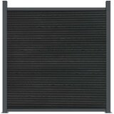 PANEL za ogradu sivi 526 x 186 cm WPC | shoptok.hr