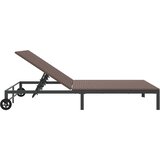  Ležaljka na suncu Smeđa 206 x 115 x 75 cm poliratan | shoptok.hr