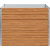  Vrtna visoka greda Svetlo rjava 100 x 100 x 77 cm, (5000287706) | Shoptok.si