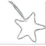 vidaXL Božična zvezda med 432 LED večbarvno 180 x 57 cm PVC | Shoptok.si