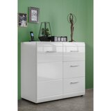 CARRYHOME komoda, bela | Shoptok.si