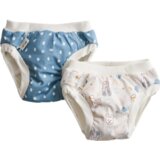 Vimse pakiranje od 2 pelene za trening Plava / Teddy - Super Large 13-17kg | shoptok.hr