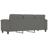  kavč - Sofa - Kanape trosed temno siv 180 cm tkanina iz mikrovlaken, (21727972) | Shoptok.si