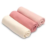 Muslin pelena uniforma roza (pakiranje - 3 kom)