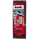 KWB trakasti brusni papir 75x533 GR40 10/1 | drvo-metal, alu-oksid