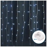  Aigostar-LED spoljašnja božićna girlanda 300xLED/8 funkcija 3xAA 6x2m IP44 hladna bela | Eponuda.com