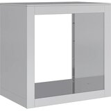  Stalak za drva za ogrjev 60 x 40 x 60 cm od pocinčanog čelika | Eponuda.com