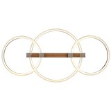Globo 48050D2 - LED stropna svetiljka FLETCHER LED/40W/230V 76,1x38 cm braon | Eponuda.com