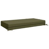  Jastuk za sjedalo SOEST 100% poliester Maslinastozelena - Maslinastozelena 120 x 60 x 15 cm Melange | shoptok.hr