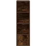 vidaXL Knjižna omara dimljeni hrast 31x24x102 cm inženirski les | Shoptok.si