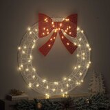  Vijenac s 80 LED svjetlima Topla bijela 92 x 92 x 9,5 cm Akril | shoptok.hr