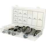 Ks Tools Asortiman kompozitnih brtvenih prstenova, Ø 6-24 mm, 150 kom. 970.0760 asortiman brtvila Sadržaj 150 Dijelovi Cijene