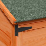  Vrtna Šupa Smeđa 106,5 x 56 x 113,5 cm Čvrsto drvo jele | shoptok.hr