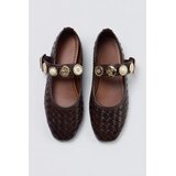 Trendyol Shoes Ženske baletanke Takss26Be00036, Smeđe Cene