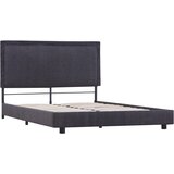 Furnova Posteljni okvir temno sivo blago 140x200 cm, (21943515) | Shoptok.si