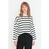 Trendyol Black Striped Knitwear Sweater Cijene