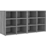 Furnova Omarice za čevlje 2 kosa Siva sonoma 52,5x30x50 cm, (21954720) | Shoptok.si