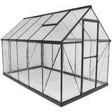 x Rastlinjak Palram Hybrid (185 x 310 x 208 cm, črn) | Shoptok.si