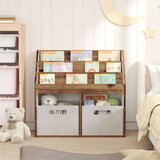  Polica za knjige za djecu Staro drvo 72 5 x 29 5 x 69 cm - Staro drvo | shoptok.hr