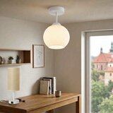 Brilagi LED prislonjen stropni luster RETRO GLASS 1xE27/60W/230V prečnik 15 cm beli | Eponuda.com
