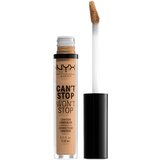 NYX Professional Makeup tekoči korektor - Can't Stop Won't Stop Contour Concealer - Soft Beige (CSWSC7.5) | Shoptok.si