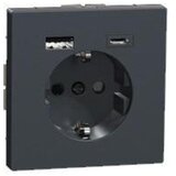 Merten Schuko vtičnica s polnilnikom USB MEG2367-6034, (21225470) Cene