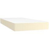  box spring s madracem LED krem 80x200 cm od umjetne kože | shoptok.hr
