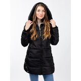 Glano Women's quilted jacket - black Cijene