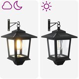 Lampa za zid 2 kom. Crna 19 x 14 x 25 cm Nehrđajući čelik i ABS | shoptok.hr