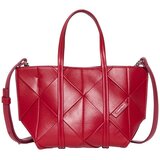Calvin Klein Jeans Torbe Lv04f3580g Woven Mini Tote Crossbod Rdeča Cene