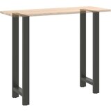 vidaXL Noge za barski stol antracit boje 2 kom 50 x (110-111) cm čelik | shoptok.hr