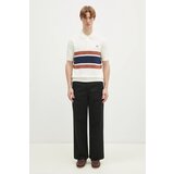 Fred Perry Pamučni pulover za muškarce, boja: bež, lagani, K9709.760 | shoptok.hr