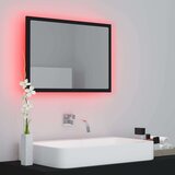 Kupaonsko ogalo crno 60x8 5x37 cm akrilno | shoptok.hr
