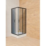 AQUAART tuš kabina madera pravokutna s kadom 80x100x204 cm | shoptok.hr