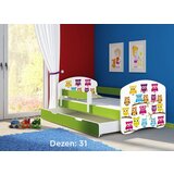 ACMA dečiji krevet II 140x70 F + dušek 6 cm GREEN31 | ePonuda.com