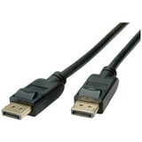 Roline green DisplayPort kabel DisplayPort vtič 3 m črna 11.44.5812 8K UHD, zaščiten, TPE plašč, brez halogena DisplayPort kabel, (20419243) Cene