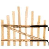  Obočen ogradi vrata 100 x 90 cm Impregniran les lešnika Naravna, (5000301009) | Shoptok.si