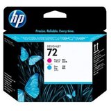 HP 72 izvirna tiskalna glava, magenta in cijan, standardna zmogljivost, 1 kos Cene
