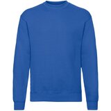 Fruit Of The Loom Men's Blue Sweatshirt Set-in Sweat Cene