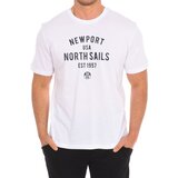 North Sails Majice s kratkimi rokavi 9024010-101 Bela cene