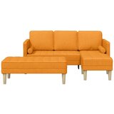  Set sofe s jastukom 2 pcs Tamno žuta Poliester | shoptok.hr