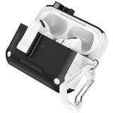 INF Zaščitno ohišje za Bluetooth slušalke, združljivo z AirPods Pro/Pro 2 White+Black, (5000074697) | Shoptok.si