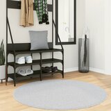  Tepih HUARTE kratkih vlakana mekani i perivi sivi Ø 120 cm | shoptok.hr