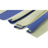 noo.ma Svijetlo žuti/plavi pamučan ručnik za plažu 100x160 cm Su – | shoptok.hr